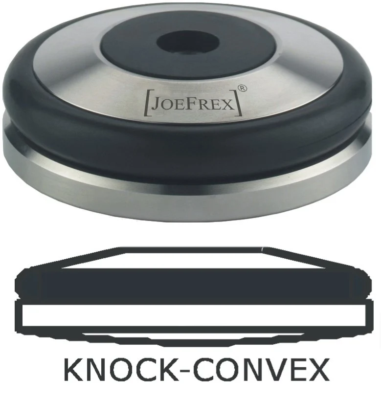 Partie inférieure KNOCK CONVEX Tamper/Tasseur à café - 55 mm
