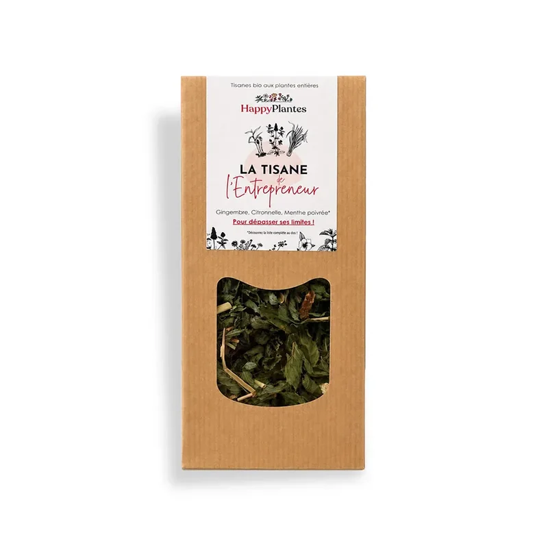 La Tisane BIO L'Entrepreneur - 45 Gr | Happy Plantes