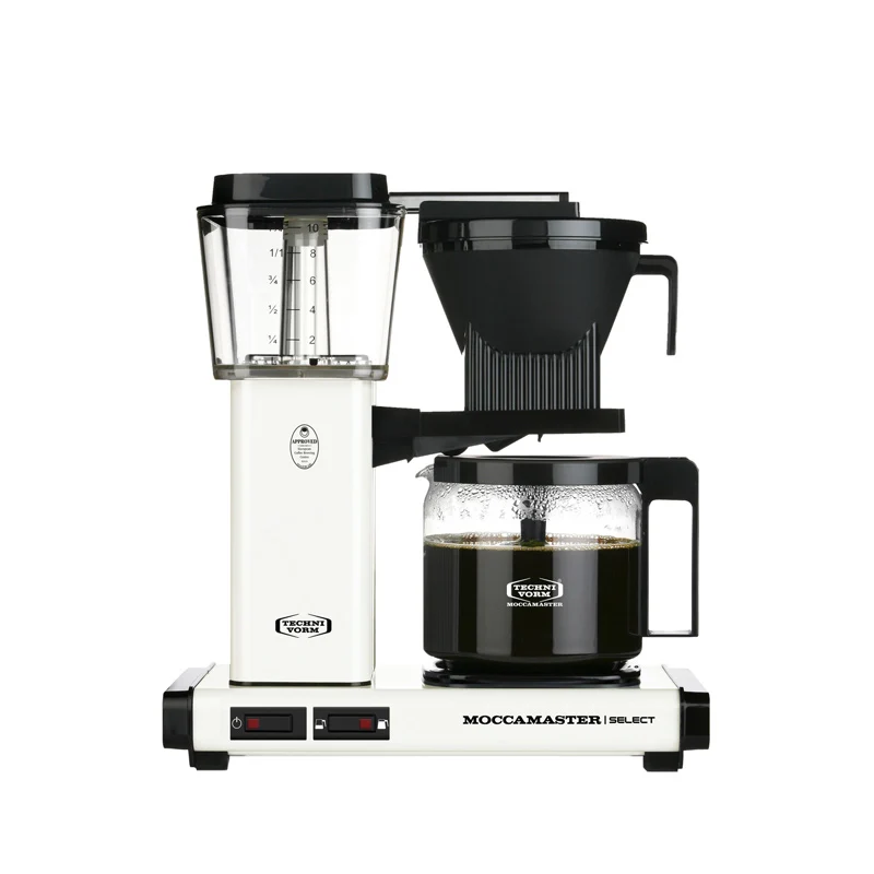 Cafetière Filtre Electrique KBG Select - Blanc Mat - 1.2 L | Moccamaster