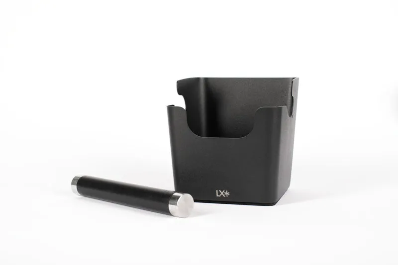 LX - Knockcube - Cube de cognage pour espresso avec barre de frappe amovible et antidérapante