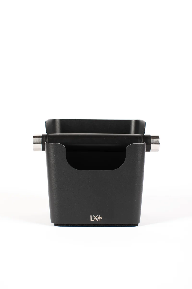 LX - Knockcube - Cube de cognage pour espresso avec barre de frappe amovible et antidérapante