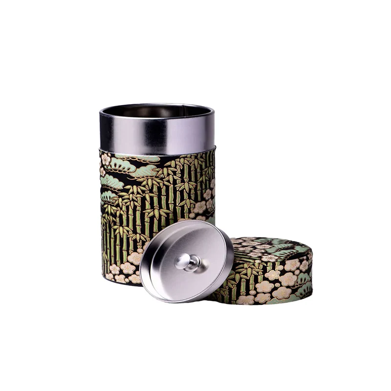 Boite à Thé Washi - Mousson - Noir - 100 Gr | Dammann Frères
