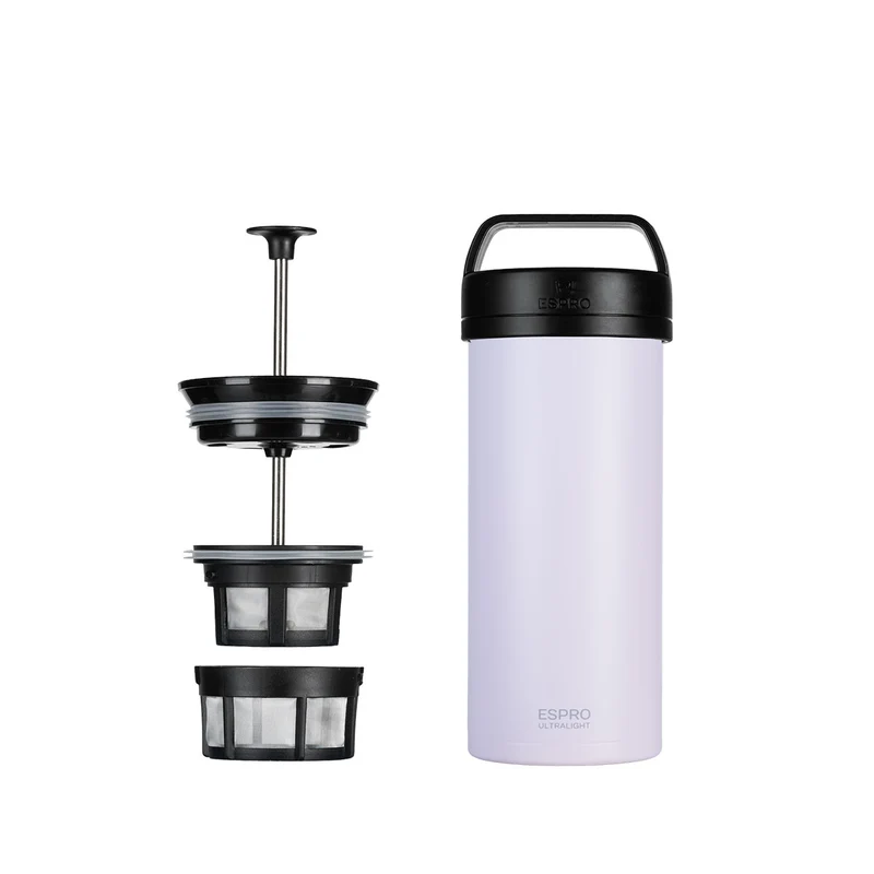 Mug à Piston de Voyage P0 Ultralight - 470ml | Espro