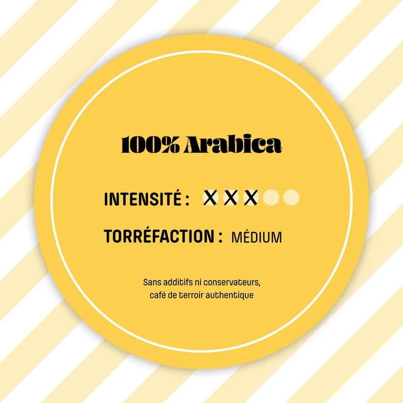 Café Moulu Presto - Blend Caffè Intenso | Arabica/Robusta - Goût Italien