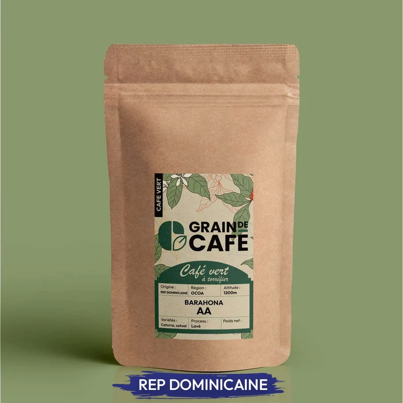 Café Vert Rep. Dominicaine - 1 Kg | 100% Arabica
