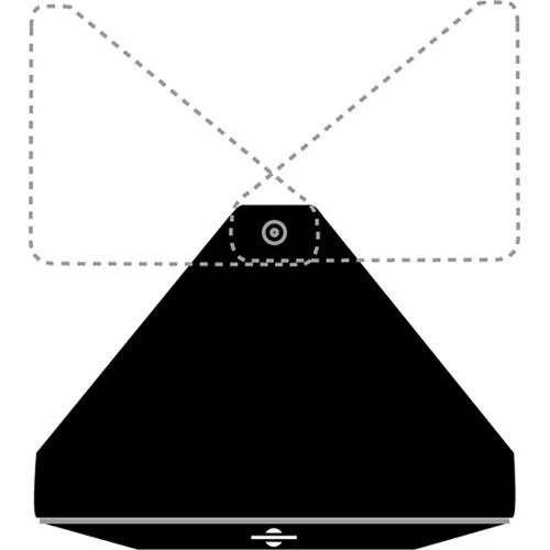 Feuille triangulaire Lowel pour cadre Omni Light Barndoor