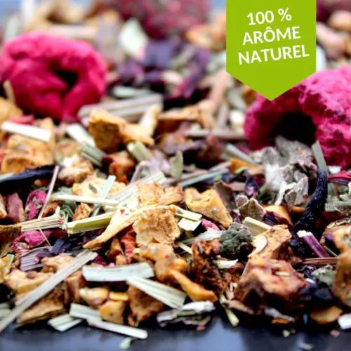 Tisane Menthe Framboise - 100 Gr | FBKT