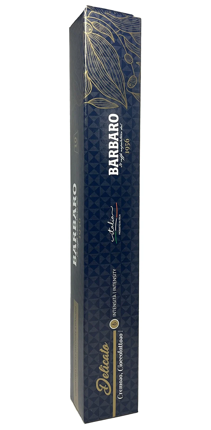 Capsules Caffè Barbaro DELICATO - compatibles Nespresso®*
