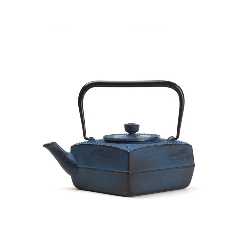 Théière Fonte du Japon - Bleu- Kanwa - 0.5 L | Dammann Frères
