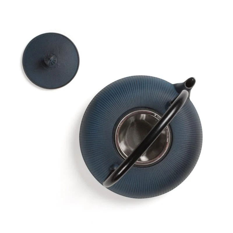 Théière Fonte du Japon - Bleu - Oitomi Shikuza - 0.7 L | Dammann Frères