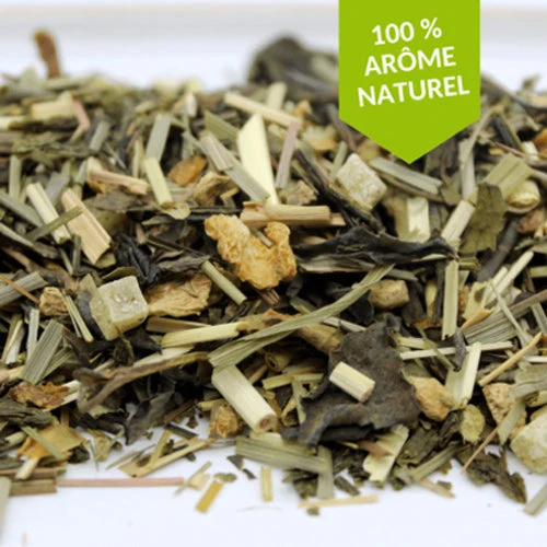Thé Vert Gingembre Citron - 100 Gr | FBKT
