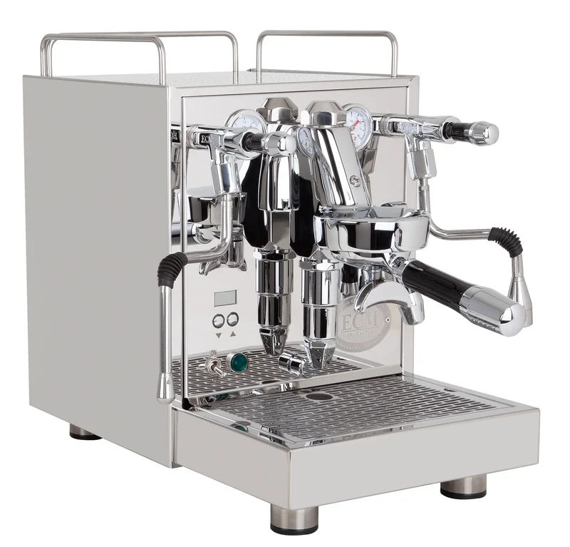 ECM Mechanika Max — Machine à espresso manuelle, échangeur de chaleur, pompe rotative, PID Flush Advisor, branchement à l'eau
