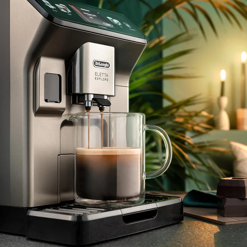 DeLonghi - Carafe en verre à double paroi (750 ml)