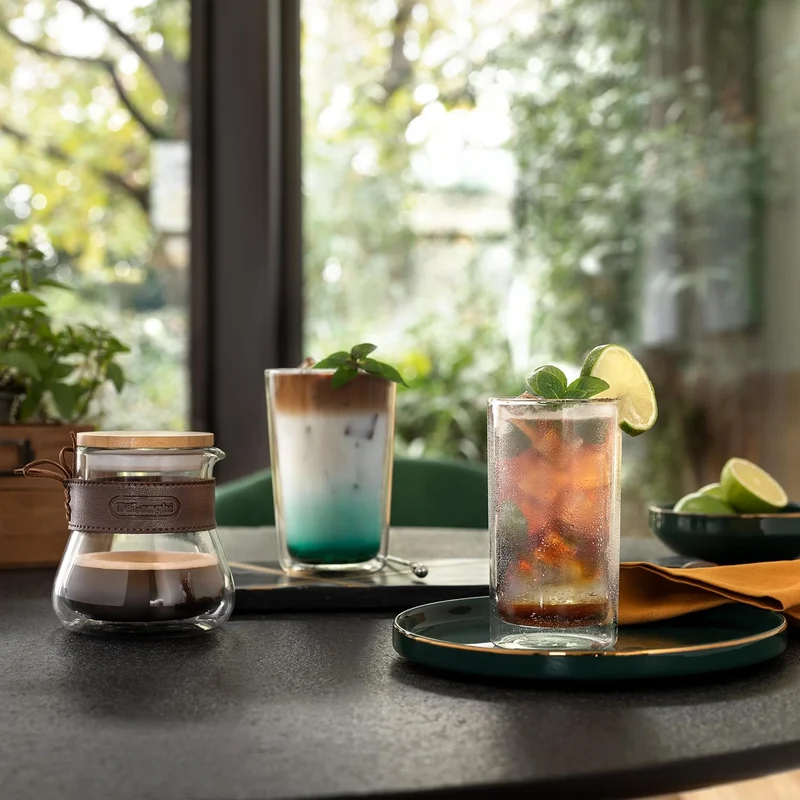 DeLonghi - Carafe en verre à double paroi (380 ml)