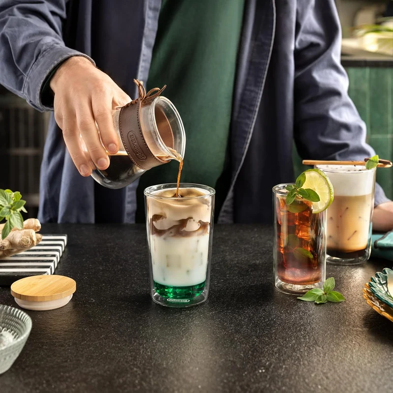 DeLonghi - Carafe en verre à double paroi (380 ml)