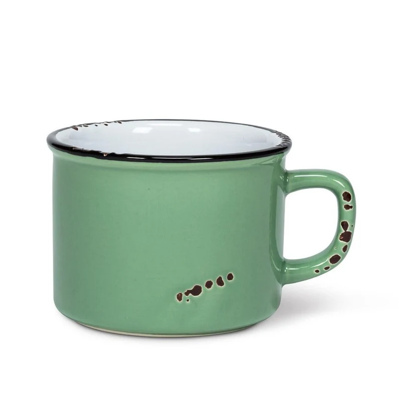 Tasse à cappuccino émaillée