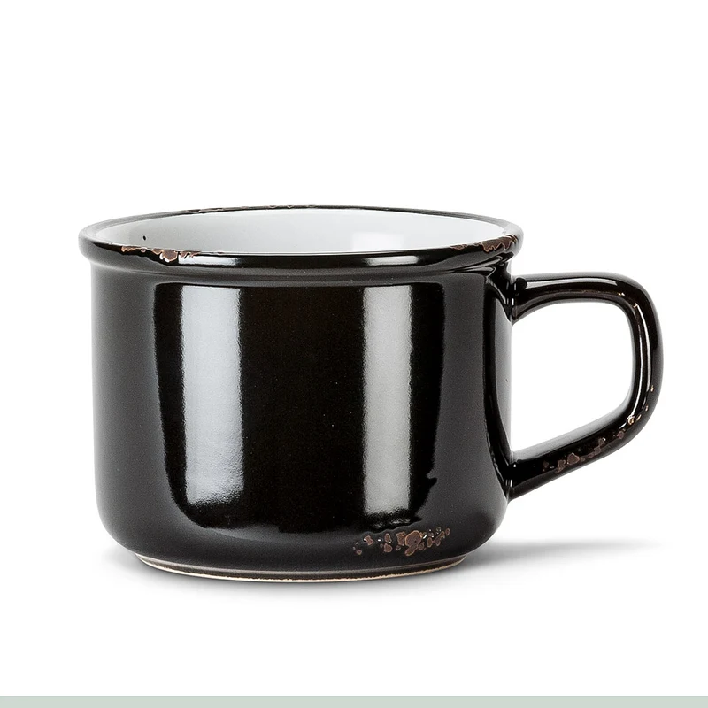 Tasse à cappuccino émaillée