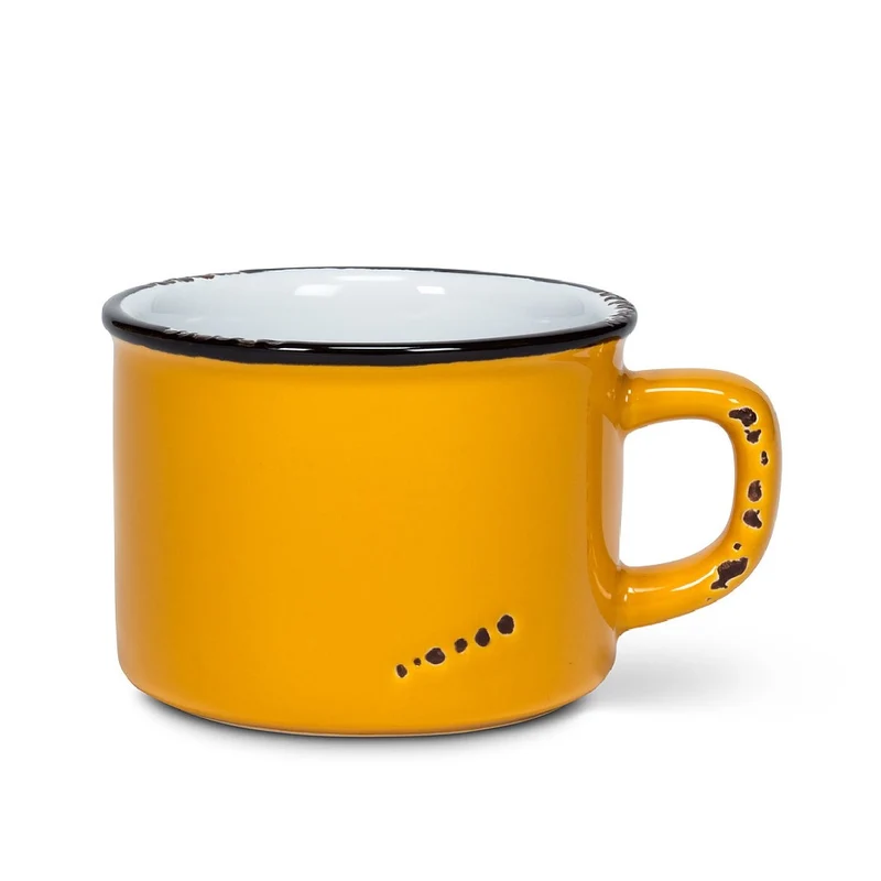 Tasse à cappuccino émaillée