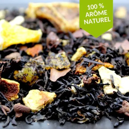 Thé Noir Orange Choco - 100 Gr | FBKT