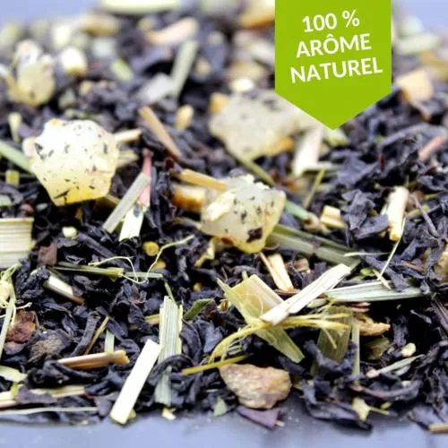 Thé Noir Gingembre Citron - 100 Gr | FBKT