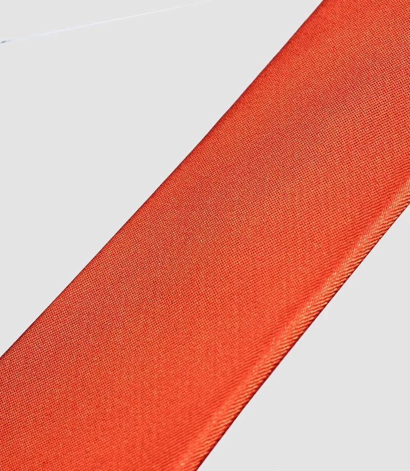 Cravate Classique 7cm orange "Calvin"
