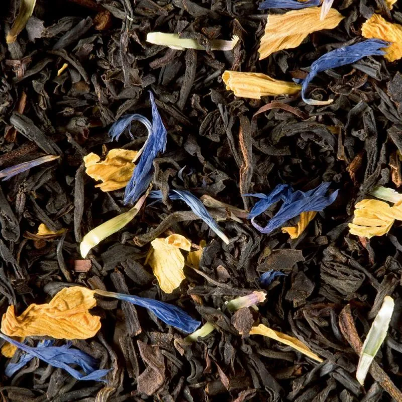 Thé Noir Earl Grey Fleurs - 100 Gr | Dammann Frères