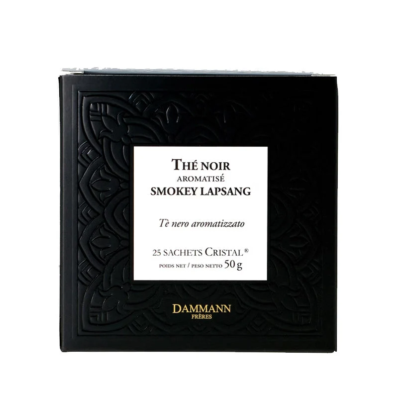 Thé Noir Chine Fumé Smokey Lapsang - 25 sachets | Dammann Frères
