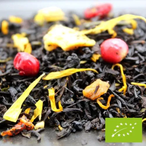 Thé Noir BIO Mangue Papaye - 100 Gr | FBKT