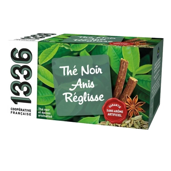 Thé Noir Anis Réglisse - 20 sachets | 1336