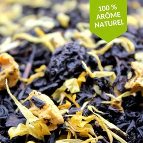 Thé Noir Abricot - 100 Gr | FBKT