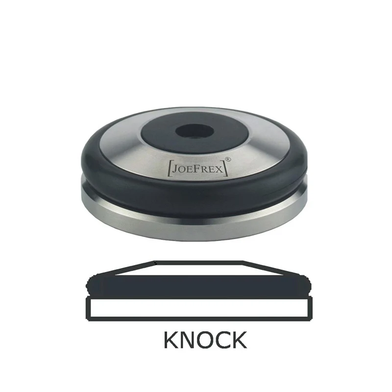 Tamper Base Knock Inox - Ø47mm à Ø58mm | JoeFrex