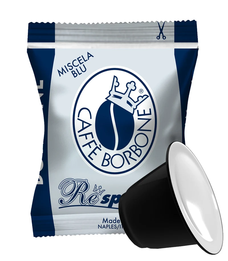 Capsules Caffè Borbone MISCELA BLU - compatibles Nespresso®