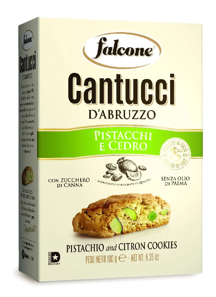Cantucci à la pistache et au cédrat - Falcone