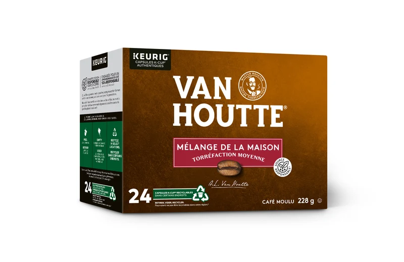 Van Houtte - Mélange Maison mi-noir (24 unités)