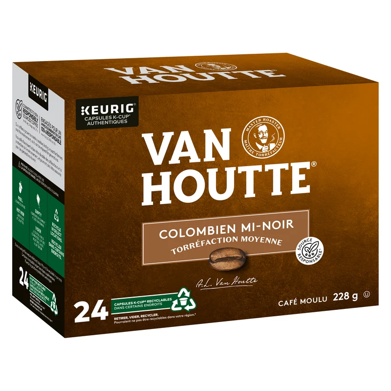 Van Houtte - Colombien mi-noir (24 unités)