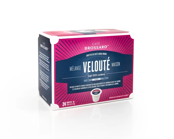 Café Brossard - Dosettes 2.0 Velouté (24 unités)