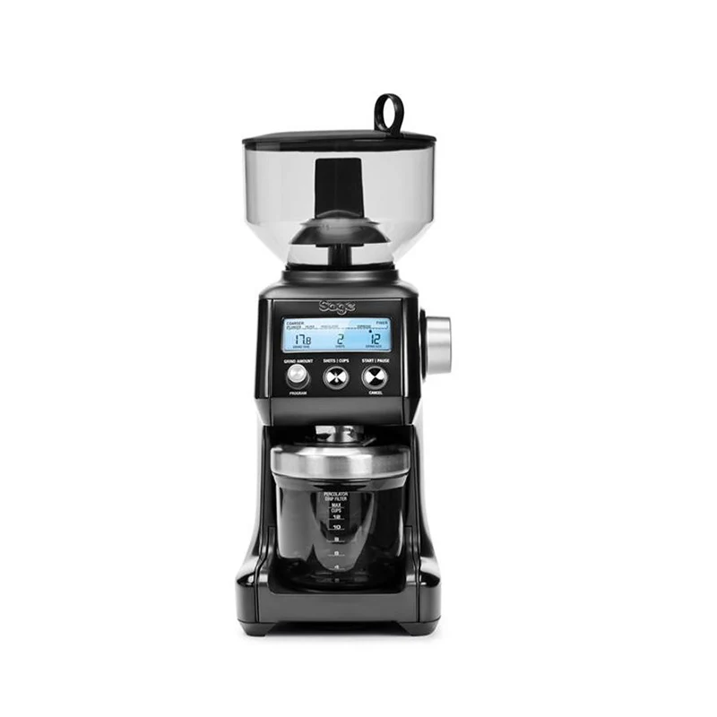Moulin à Café Electrique Inox The Smart Grinder Pro - Noir | Sage