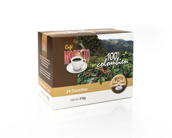 Café Brossard - Dosettes 2.0 Moretto Colombien (24 unités)