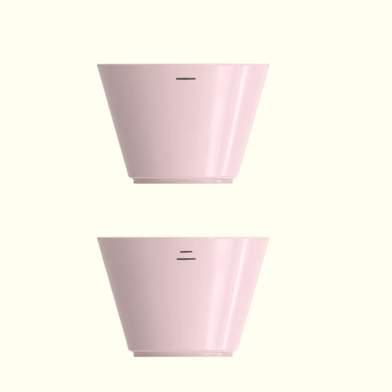 Ni Wares - Toto 120ml tasse à café latte macchiato double bec (Paquet de 2x120ml)