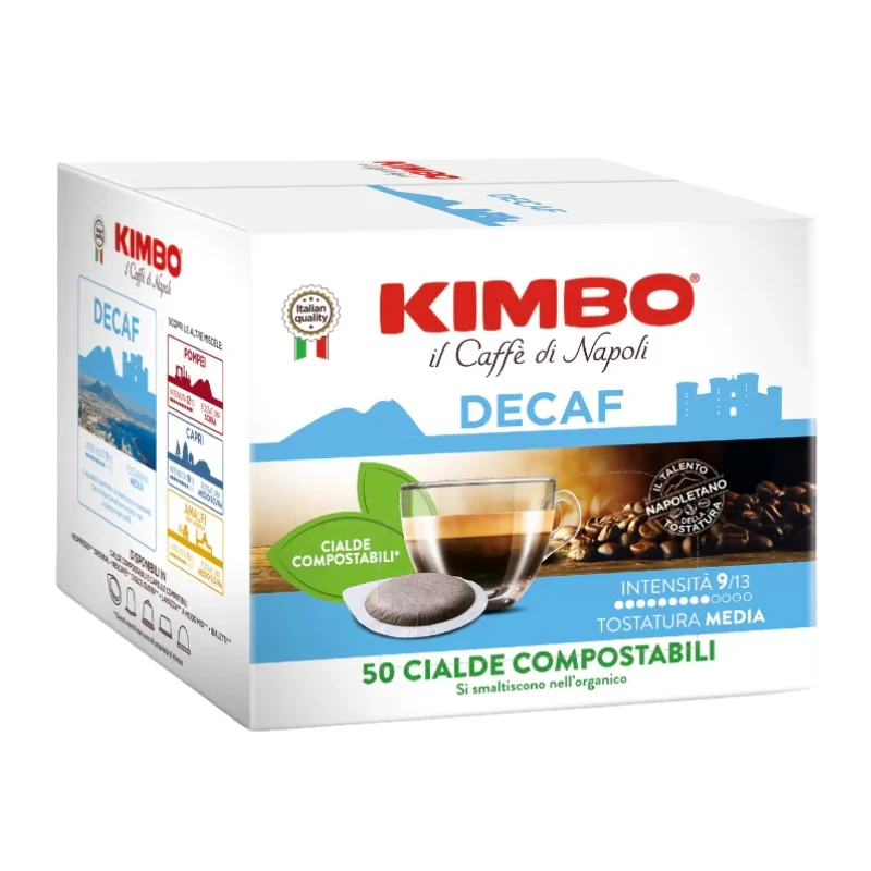 Dosettes ESE Kimbo DÉCAFÉINÉ