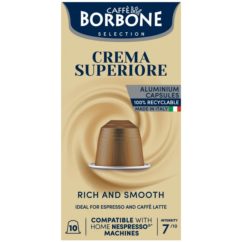 Capsules Caffè Borbone CREMA SUPERIORE - compatibles Nespresso®