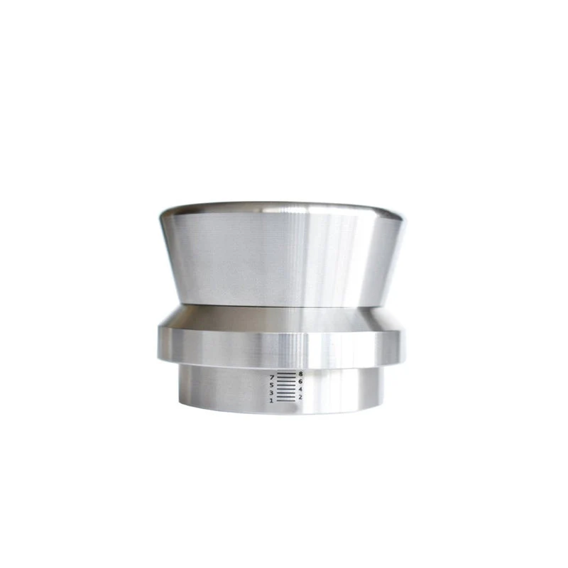 Level Tamper réglable Inox et Alu - ø51mm au ø58mm | JoeFrex