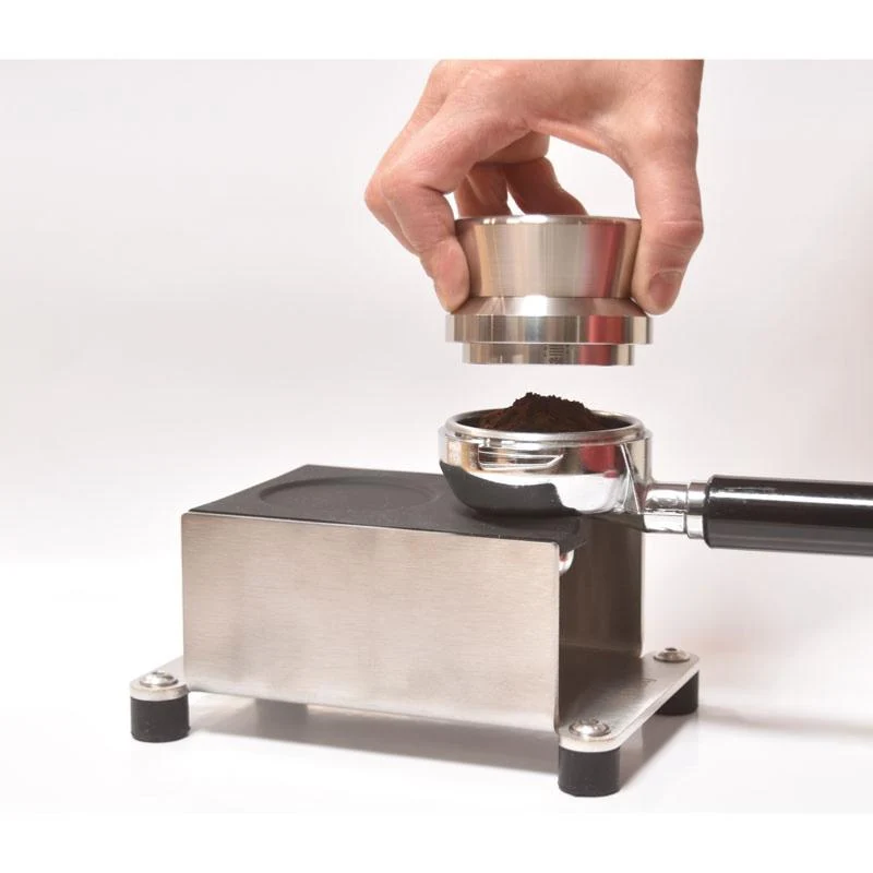 Level Tamper réglable 100 % Inox - ø51mm au ø58mm | JoeFrex