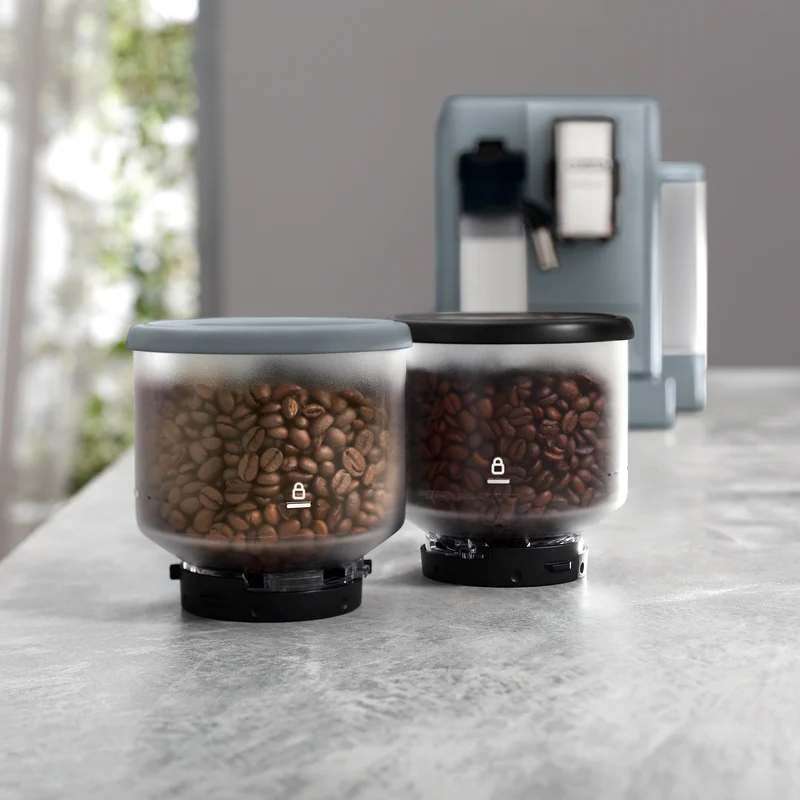 DeLonghi Rivelia – Machine à espresso automatique avec double trémie Bean Switch (250 g x2)
