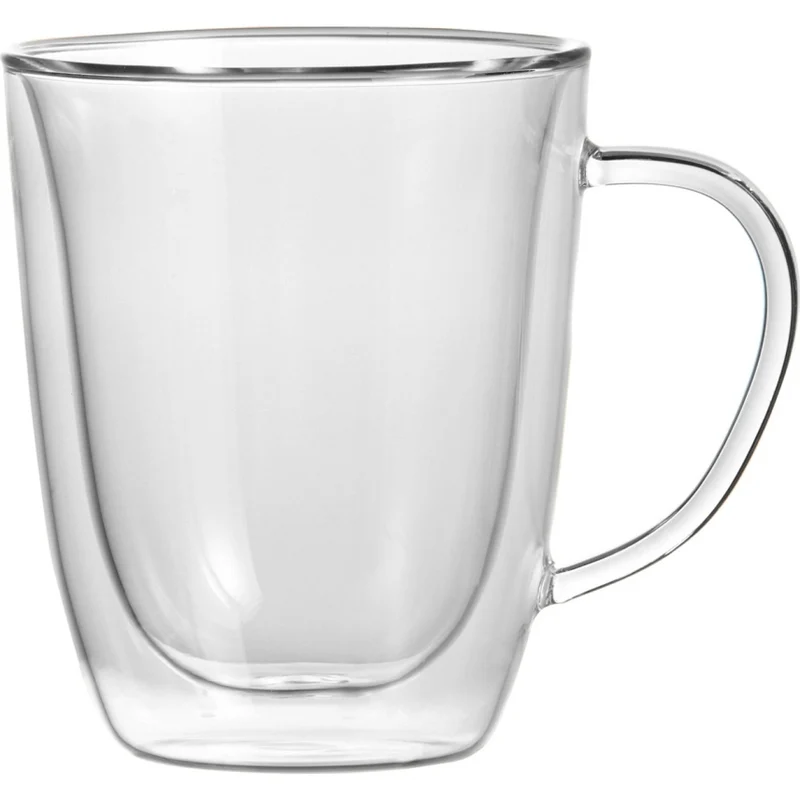 Trudeau - Arabica tasses en verre à double paroi 325ml (2 unités)