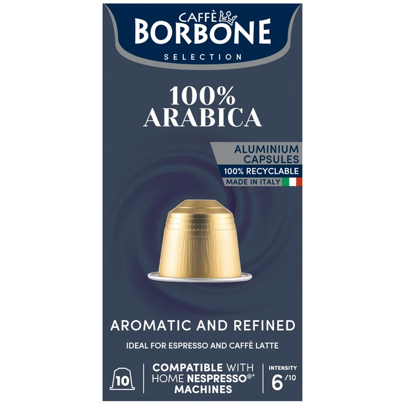 Capsules Caffè Borbone 100% ARABICA - compatibles Nespresso®*