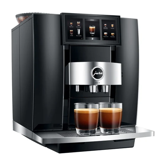 Jura GIGA 10 : machine à café automatique haut de gamme, double broyeur céramique, Cold Extraction Process