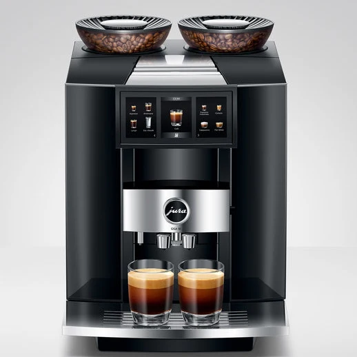 Jura GIGA 10 : machine à café automatique haut de gamme, double broyeur céramique, Cold Extraction Process