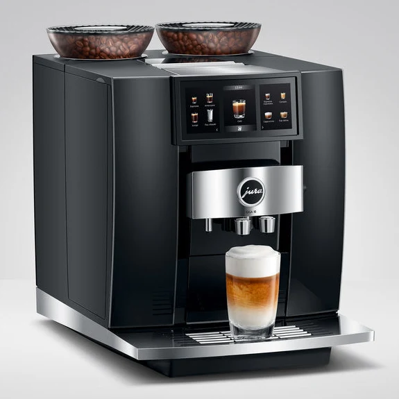 Jura GIGA 10 : machine à café automatique haut de gamme, double broyeur céramique, Cold Extraction Process