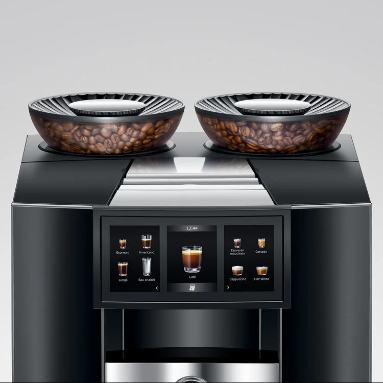Jura GIGA 10 : machine à café automatique haut de gamme, double broyeur céramique, Cold Extraction Process